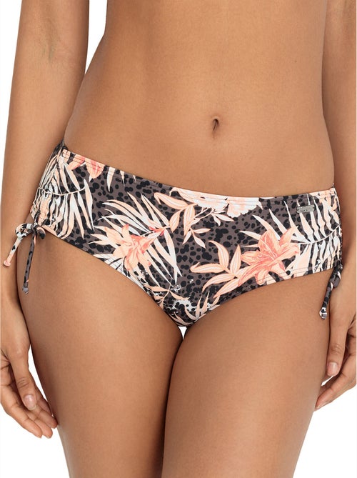 Bas maillot slip de bain taille haute côtés réglables branda - Kiabi