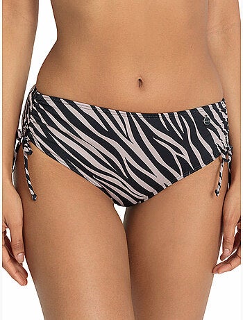 Bas maillot slip de bain taille haute côtés réglables kaa