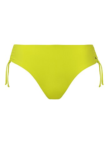 Bas maillot slip de bain taille haute côtés réglables palma