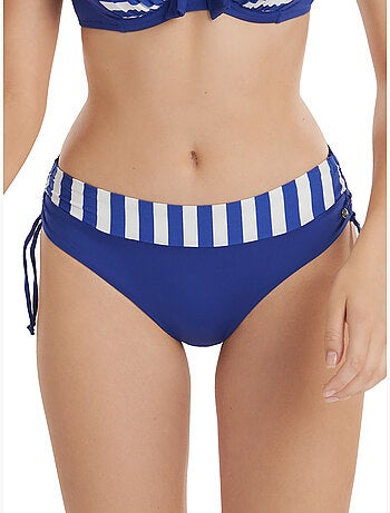 Bas maillot slip de bain taille haute côtés réglables rhodes