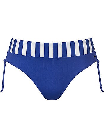 Bas maillot slip de bain taille haute côtés réglables rhodes
