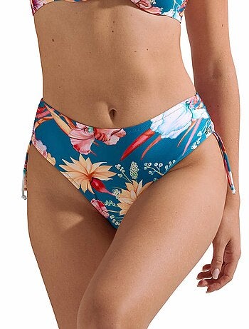 Bas maillot slip de bain taille haute côtés réglables rimini
