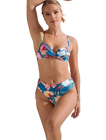 Bas maillot slip de bain taille haute côtés réglables rimini
