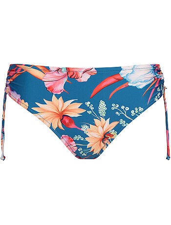 Bas maillot slip de bain taille haute côtés réglables rimini