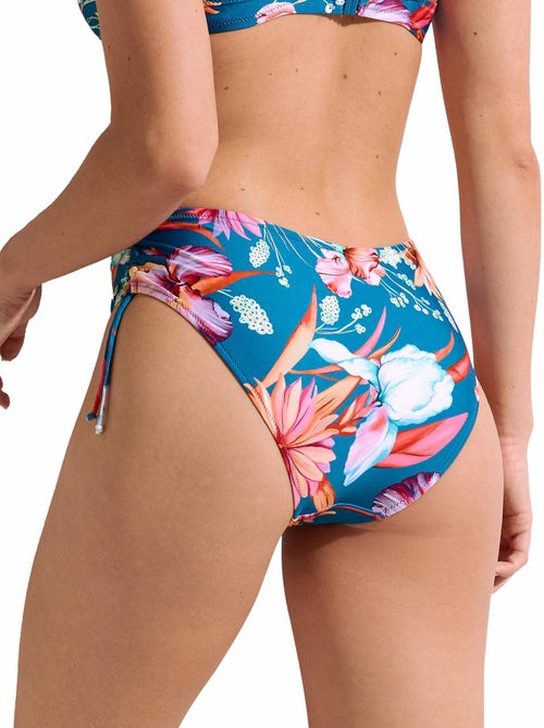 Bas maillot slip de bain taille haute côtés réglables rimini - Kiabi