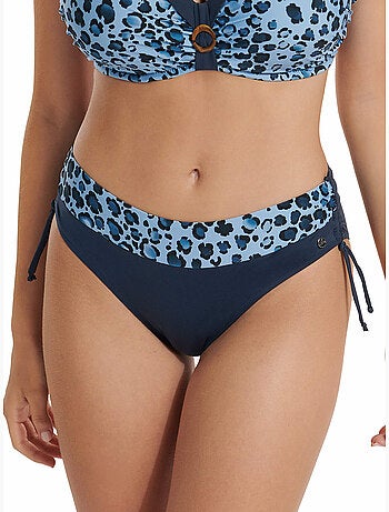 Bas maillot slip de bain taille haute côtés réglables veracruz