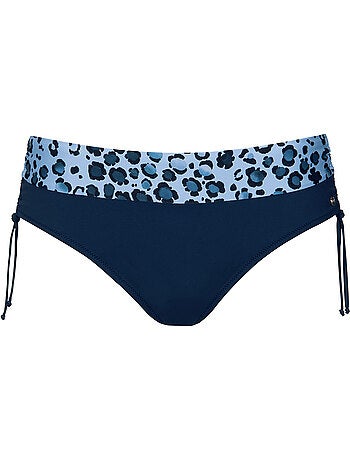 Bas maillot slip de bain taille haute côtés réglables veracruz