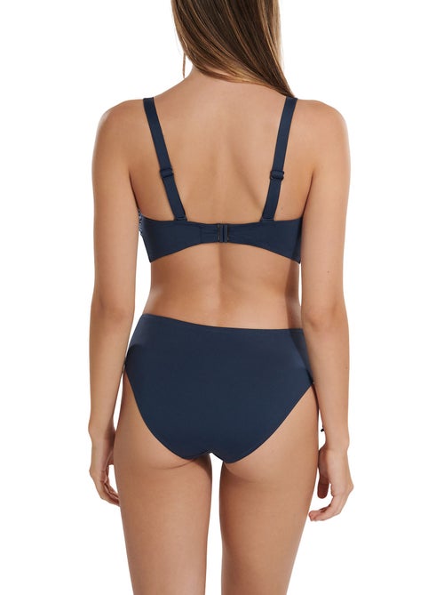 Bas maillot slip de bain taille haute côtés réglables veracruz - Kiabi