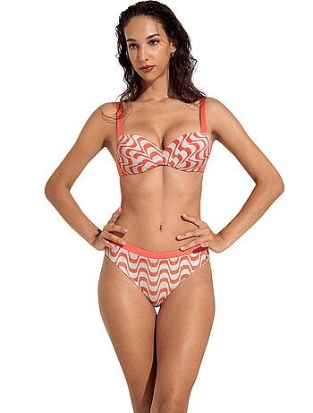 Bas maillot slip de bain taille haute iceland