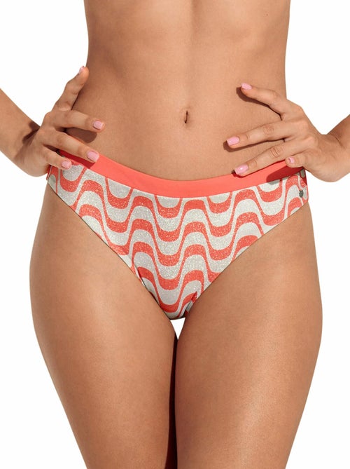 Bas maillot slip de bain taille haute iceland - Kiabi Bas maillot slip de bain taille haute iceland - Kiabi