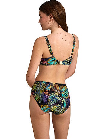 Bas maillot slip de bain taille haute jade
