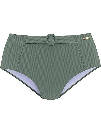 Bas maillot slip de bain taille haute loretta