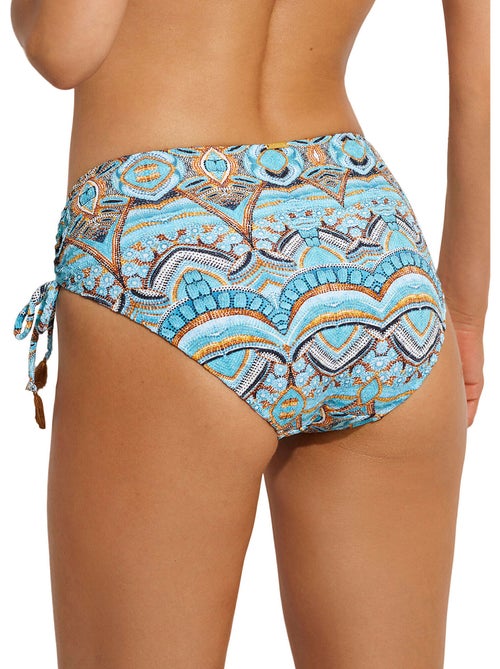 Bas maillot slip de bain taille haute mai thai - Kiabi Bas maillot slip de bain taille haute mai thai - Kiabi