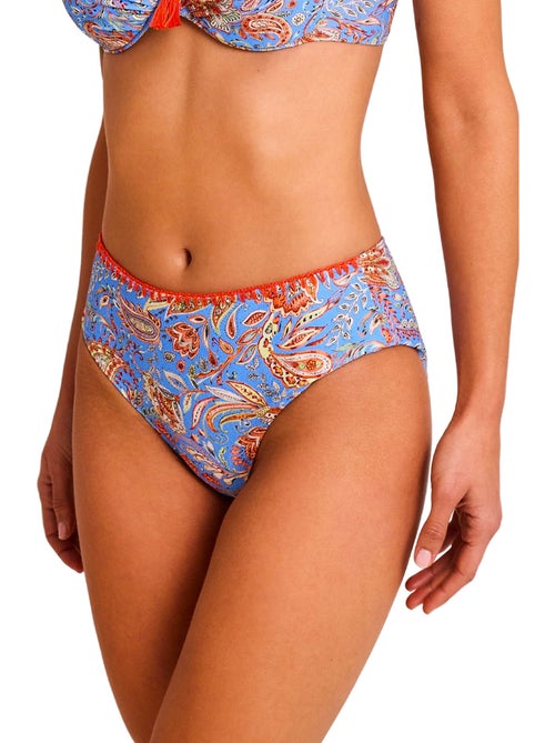 Bas maillot slip de bain taille haute mirage - Kiabi