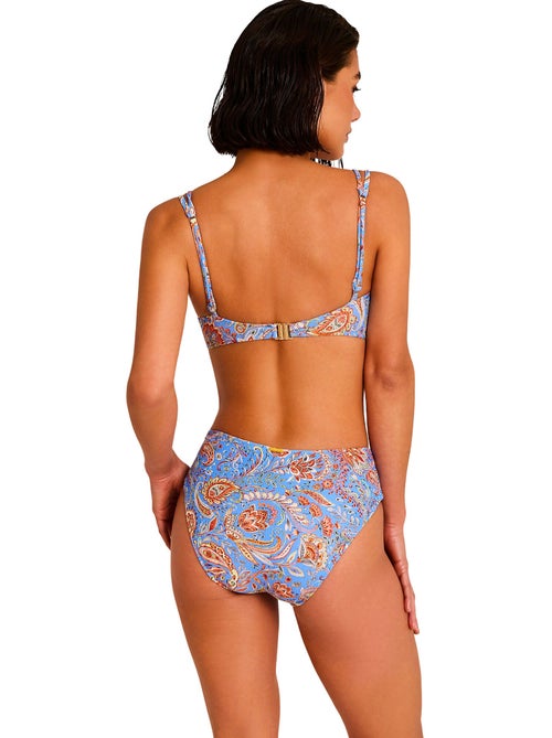 Bas maillot slip de bain taille haute mirage - Kiabi