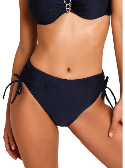 Bas maillot slip de bain taille haute nautilus - Kiabi Bas maillot slip de bain taille haute nautilus - Kiabi