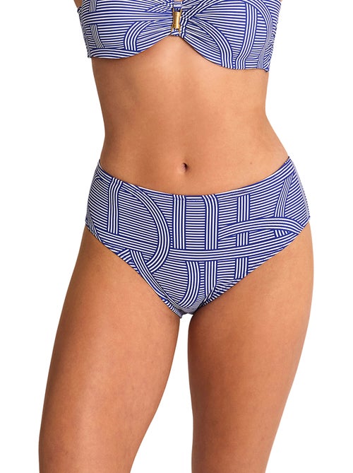 Bas maillot slip de bain taille haute reverie - Kiabi Bas maillot slip de bain taille haute reverie - Kiabi