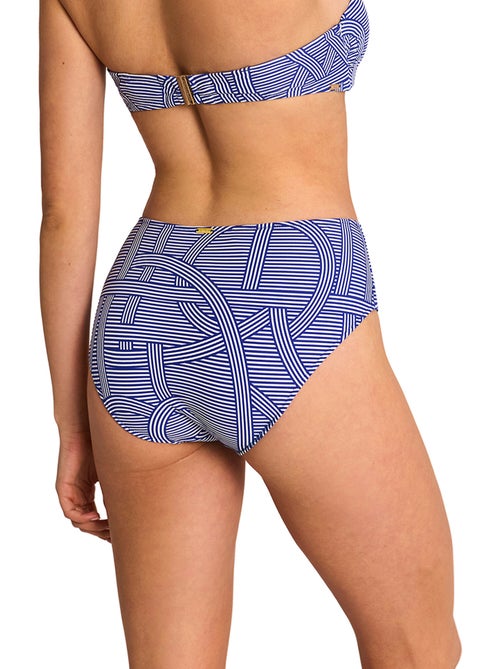 Bas maillot slip de bain taille haute reverie - Kiabi Bas maillot slip de bain taille haute reverie - Kiabi