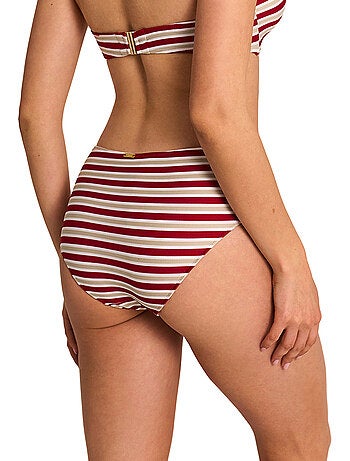 Bas maillot slip de bain taille haute sailor