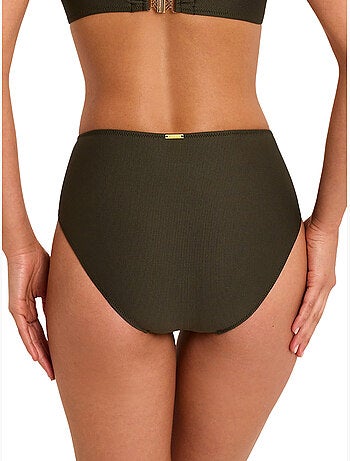 Bas maillot slip de bain taille haute solstice