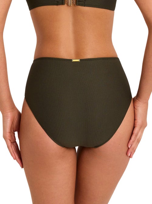 Bas maillot slip de bain taille haute solstice - Kiabi Bas maillot slip de bain taille haute solstice - Kiabi