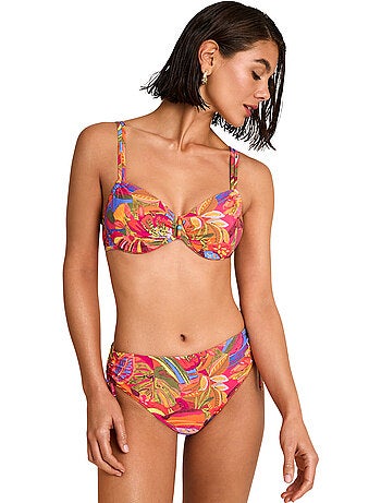 Bas maillot slip de bain taille haute sunset