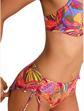Bas maillot slip de bain taille haute sunset