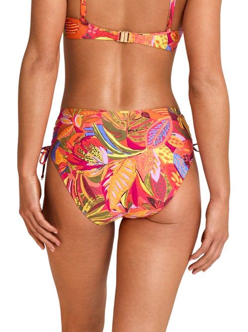 Bas maillot slip de bain taille haute sunset - Kiabi