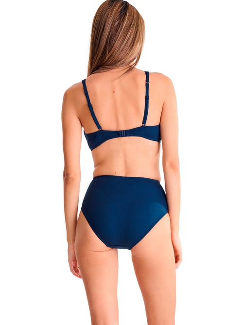 Bas maillot slip de bain taille haute sydney - Kiabi
