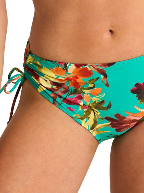 Bas maillot slip de bain taille haute tropico - Kiabi