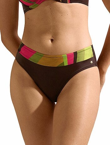 Bas maillot slip de bain taille haute viviero