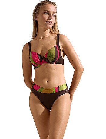 Bas maillot slip de bain taille haute viviero