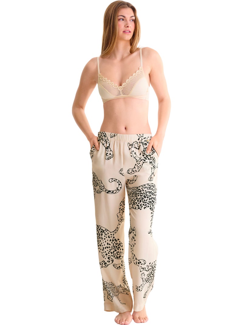 Bas pyjama pantalon long tamara Multicolore - Kiabi