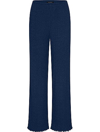 Bas pyjama pantalon versatile rib