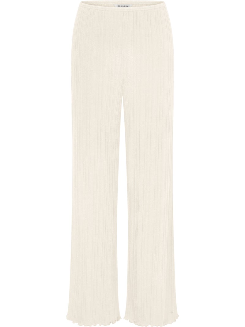 Bas pyjama pantalon versatile rib Ecru - Kiabi