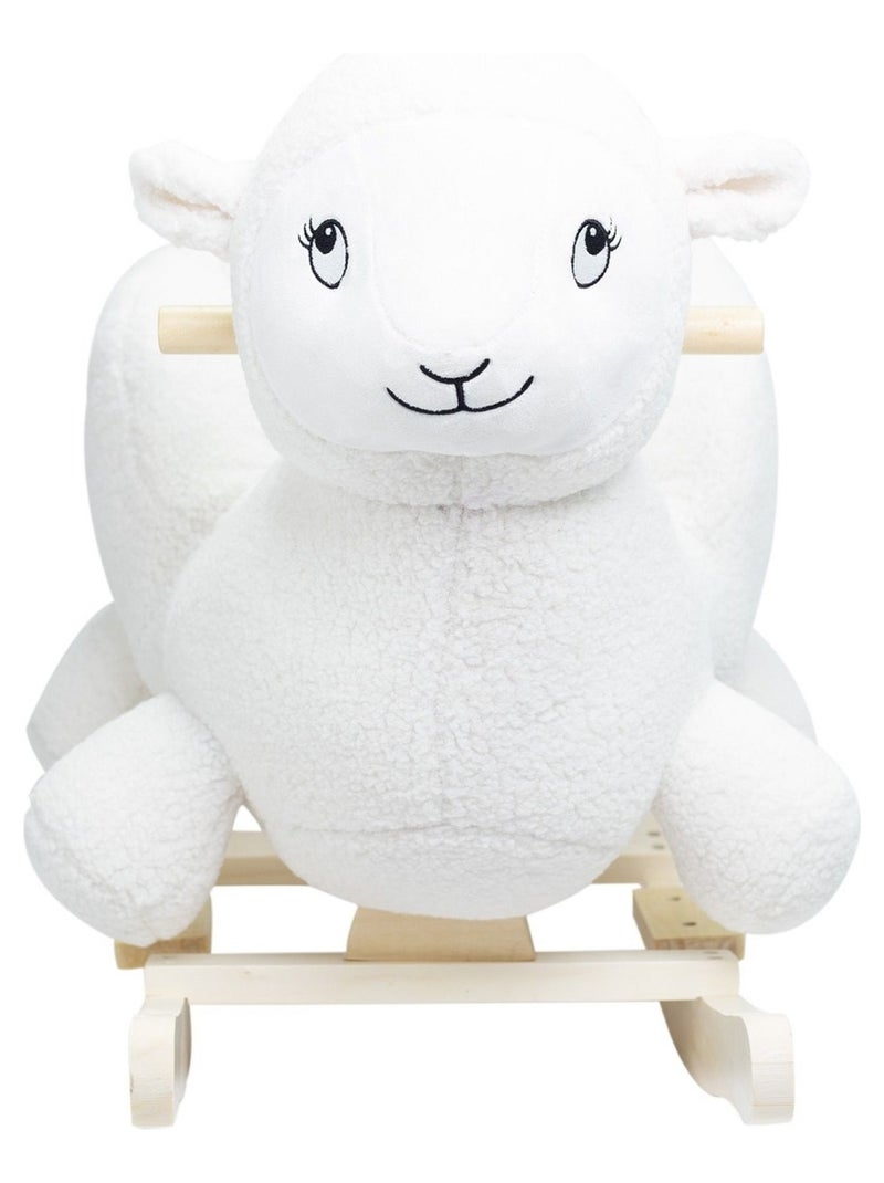 Bascule wooly le mouton Blanc - Kiabi