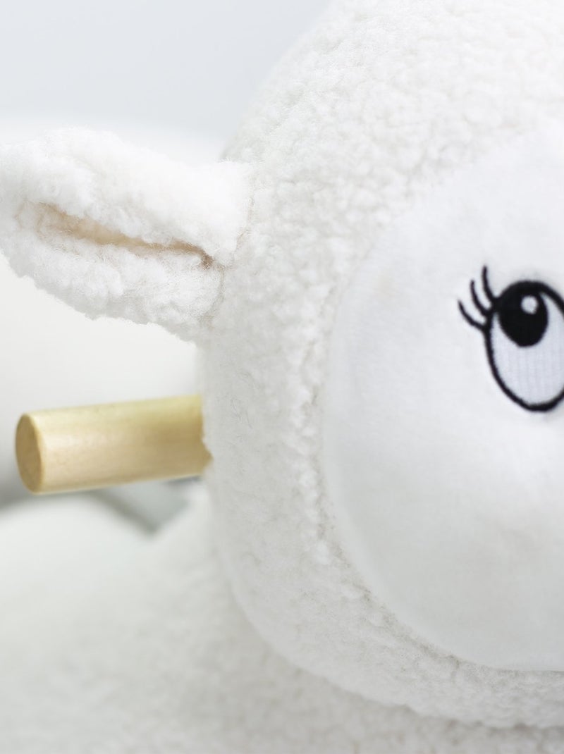 Bascule wooly le mouton Blanc - Kiabi