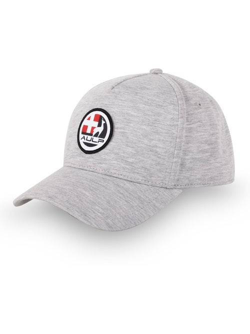 Baseballpet met gemêleerd logo - Kiabi