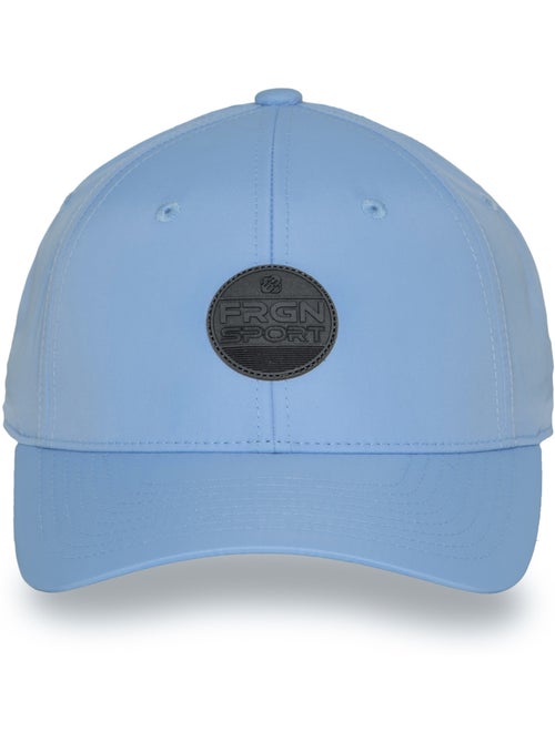 Baseballpet met ronde pu-patch en verstelbaar trekkoord frgn - Kiabi