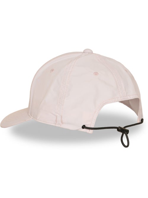 Baseballpet met ronde pu-patch en verstelbaar trekkoord frgn - Kiabi