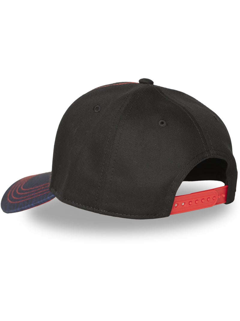 Baseballpet van naruto en sasuke voor volwassenen Zwart - Kiabi