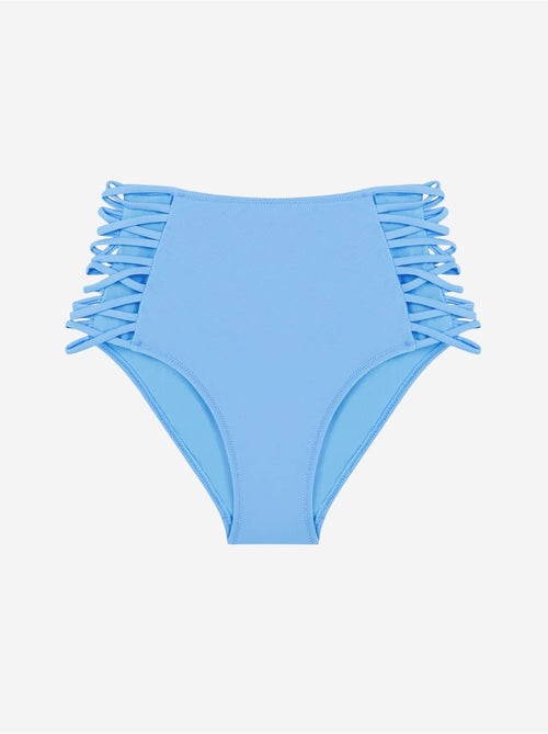Basic bikinibroekje met hoge taille en strikdetails aan de zijkant penti - Kiabi Basic bikinibroekje met hoge taille en strikdetails aan de zijkant penti - Kiabi