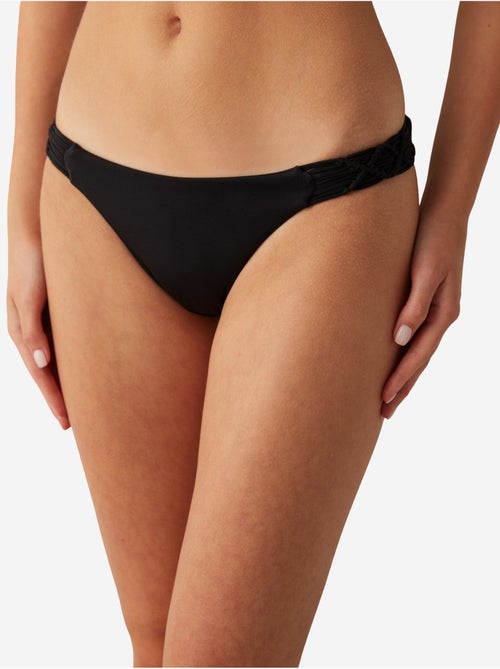 Basic bikinibroekje met macramédetails aan de zijkanten penti - Kiabi Basic bikinibroekje met macramédetails aan de zijkanten penti - Kiabi