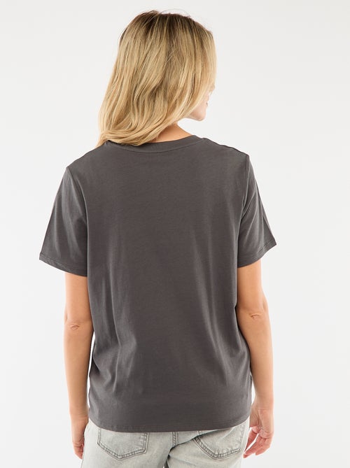 Basic borstvoedings-T-shirt met korte mouw - Kiabi