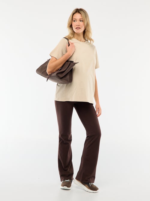 Basic borstvoedings-T-shirt met korte mouw - Kiabi