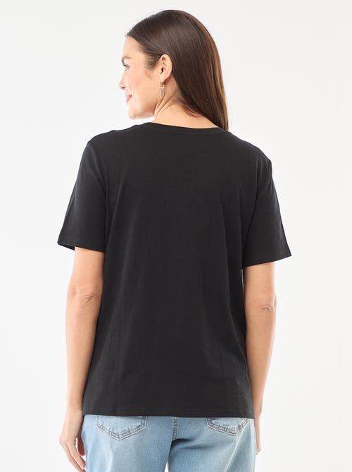 Basic borstvoedings-T-shirt met korte mouw - Kiabi