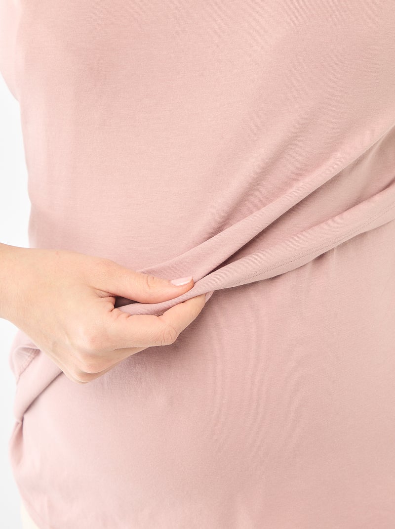 Basic borstvoedings-T-shirt Rose - Kiabi