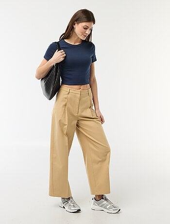 Basic cropped T-shirt