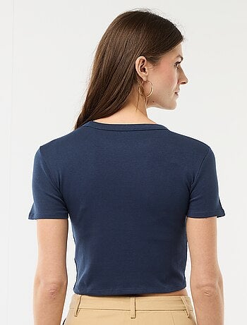 Basic cropped T-shirt