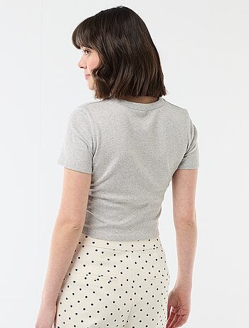 Basic cropped T-shirt